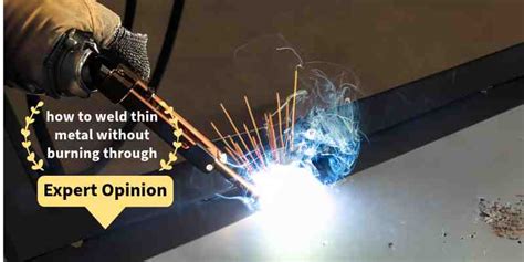 welding thin metal without burning